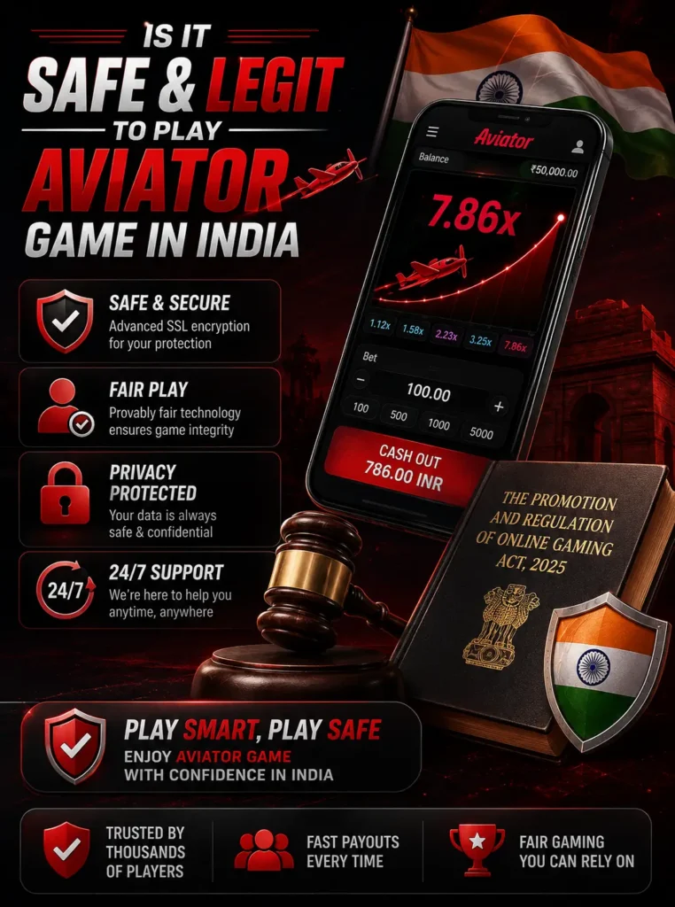 Is aviator game is safe